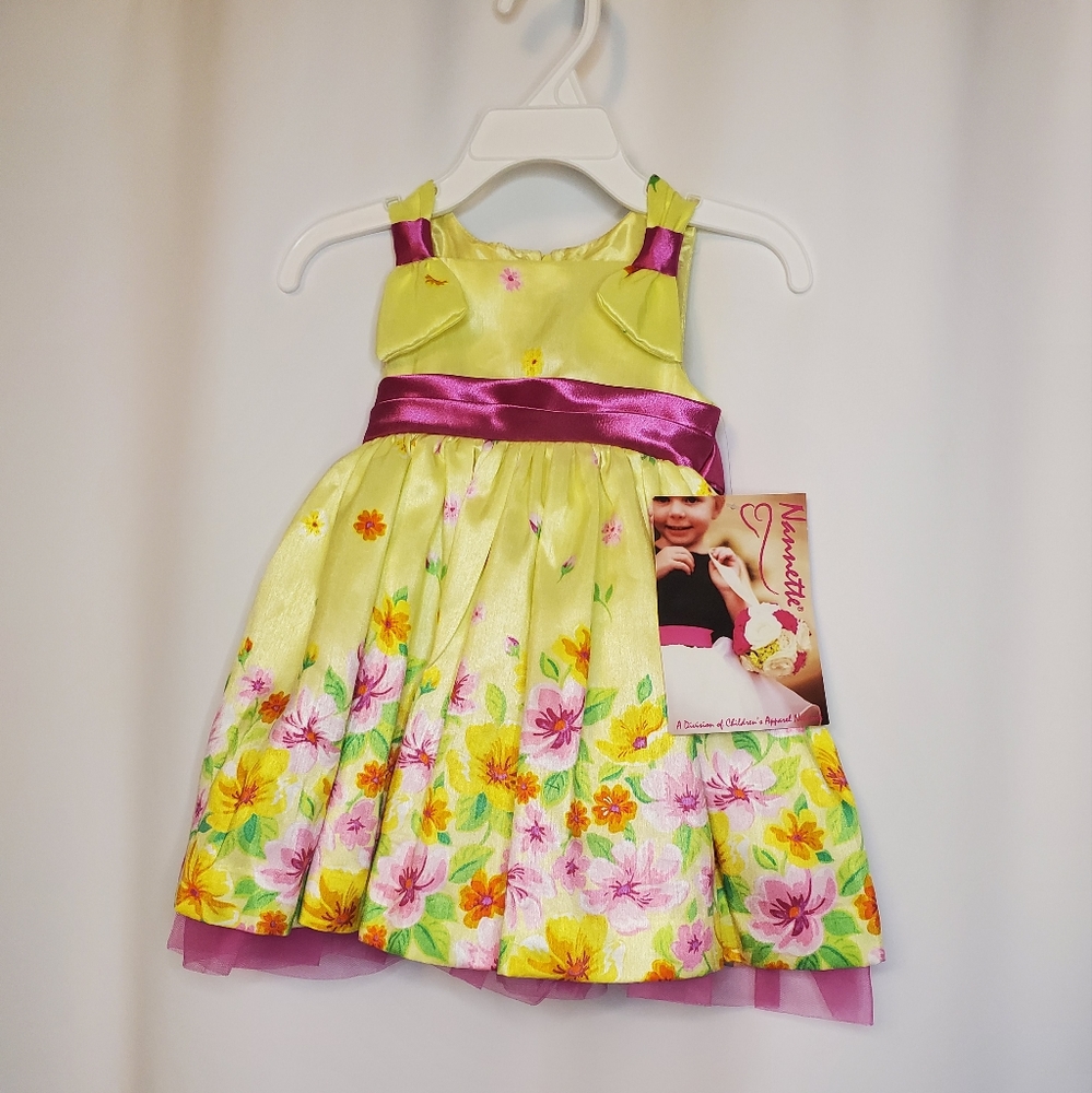 Adorable spring Nannette dress 12m
